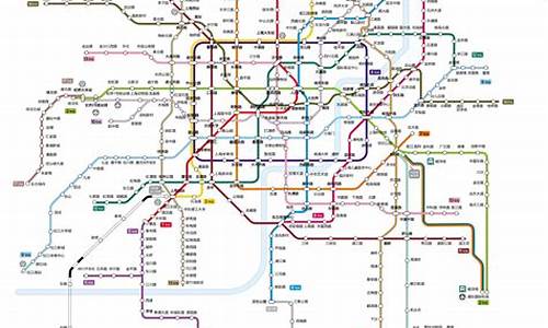 地铁线路图_地铁线路图北京 高清晰 2023