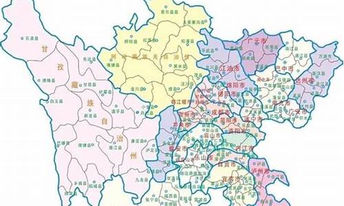 四川地图_四川地图高清版大图