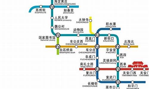 北京地铁4号线全线图_北京地铁4号线全线图高清
